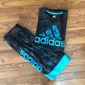 Adidas Boys’ T-Shirt and Shorts Set